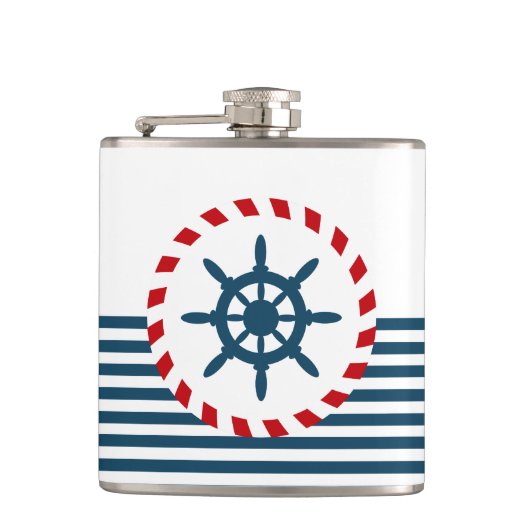 Flasques Nautical design (Devant)