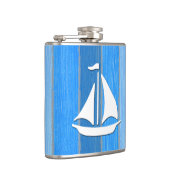 Flasques Nautical themed design (Droite)