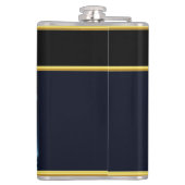 Flasques Navire enroulé dans la glace au milieu d'un ciel n (Dos)