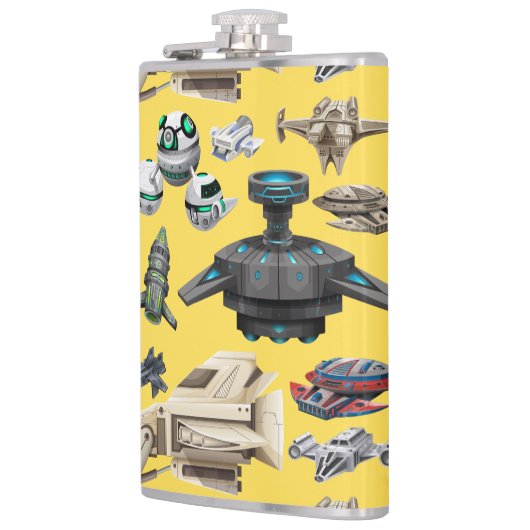 Flasques Navires spatiaux, Robots & Droids (Gauche)