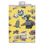 Flasques Navires spatiaux, Robots & Droids (Dos)