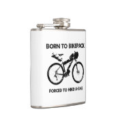 Flasques Né À Bikepack Forcé À La Randonnée À Vélo (Droite)