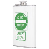 Flasques Ne pas entrer sauf les vélos (Gauche)