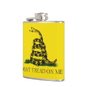 Flasques Ne pas foutre sur moi Gadsden drapeau américain (Gauche)