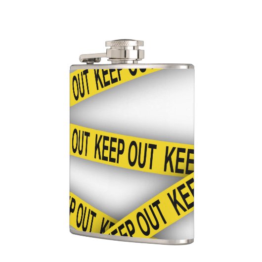 Flasques Ne pas rester à l'écart ne pas traverser la bande (Gauche)