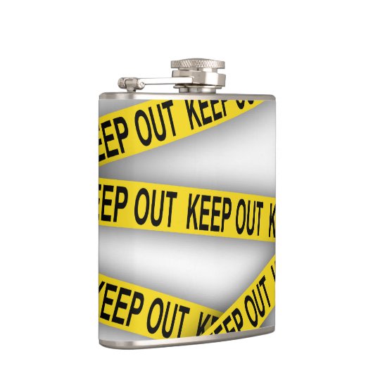 Flasques Ne pas rester à l'écart ne pas traverser la bande (Droite)