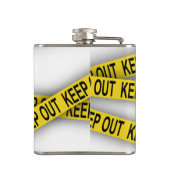 Flasques Ne pas rester à l'écart ne pas traverser la bande (Dos)