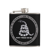 Flasques NE T'EN PRENDS PAS À MOI Vinyl Flask Design (Devant)