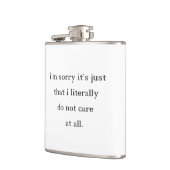 Flasques Ne vous inquiétez pas (Gauche)