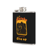 Flasques Ne vous trompez jamais n'abandonnez jamais un devi (Gauche)