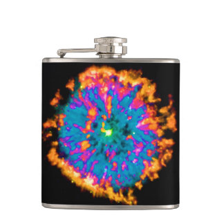 Flasques Nébuleuse planétaire NGC 6751 Pop Art Psychédéliqu