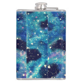 Flasques Nébuleuse turquoise (Dos)