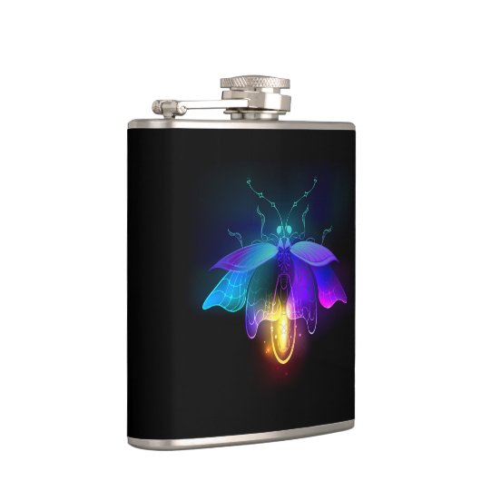 Flasques Neon Firefly sur noir (Droite)