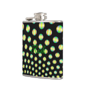 Flasques Neon Spheres sur Black Flask (Gauche)