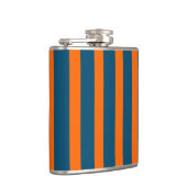 Flasques Neon Sunset Orange et Ocean Blue Cool strié (Droite)