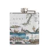 FLASQUES NEW AMSTERDAM, 1673 (Dos)