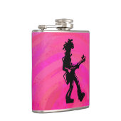 Flasques New York Boogie Nights Guitare Hot Pink (Droite)