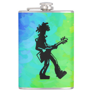 Flasques New York Boogie Nights Guitare Rainbow