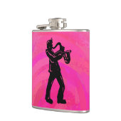 Flasques New York Boogie Nuits Saxophone Hot Pink (Gauche)