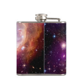 Flasques NGC 602 Star Formation - NASA Hubble Space Photo (Dos)