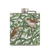 Flasques Nightingales dans l'olivier (Dos)