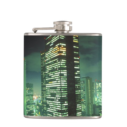 Flasques Nightscape, Shinjuku, Tokyo, Japon (Devant)