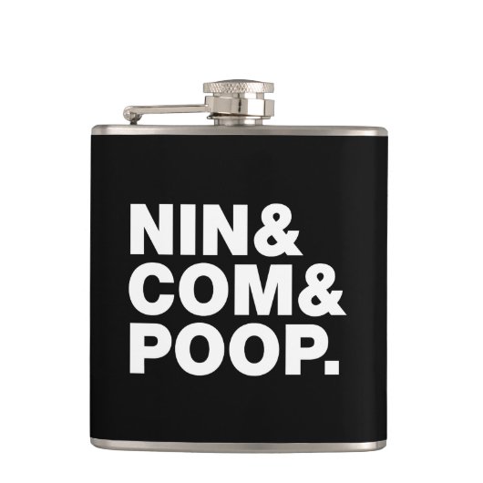 FLASQUES NIN & COM & POOP. (Devant)