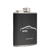 Flasques Nissan 350Z sur la fibre de carbone de faux (Droite)