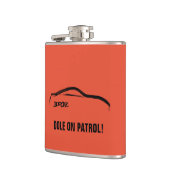 Flasques Nissan 350Z sur l'orange de tango (Gauche)