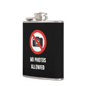 Flasques No Photos Allowed (Gauche)