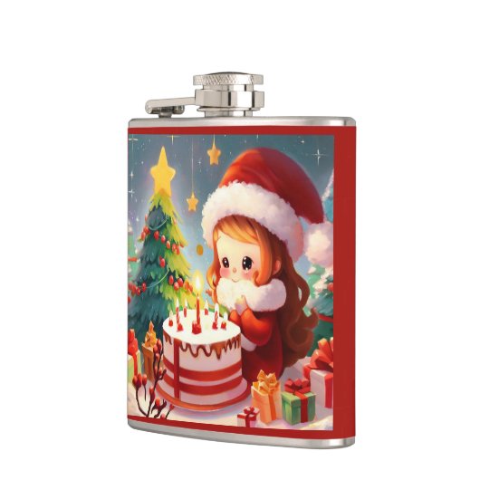 Flasques Noël Anniversaire 1 (Gauche)