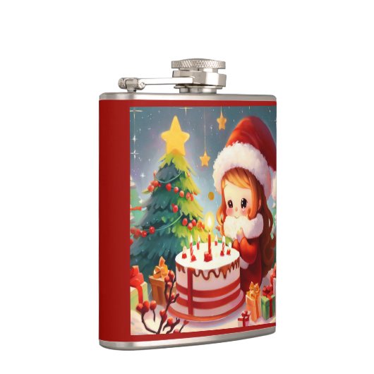 Flasques Noël Anniversaire 1 (Droite)