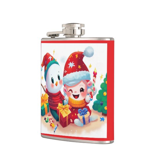 Flasques Noël Anniversaire 5 (Gauche)