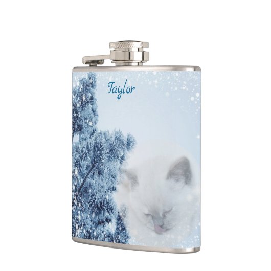 Flasques Noël blanc (Gauche)