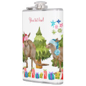 Flasques Noël Cute Australienne Kangaroo (Gauche)