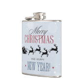 Flasques Noël de Santa and his Flying (Gauche)