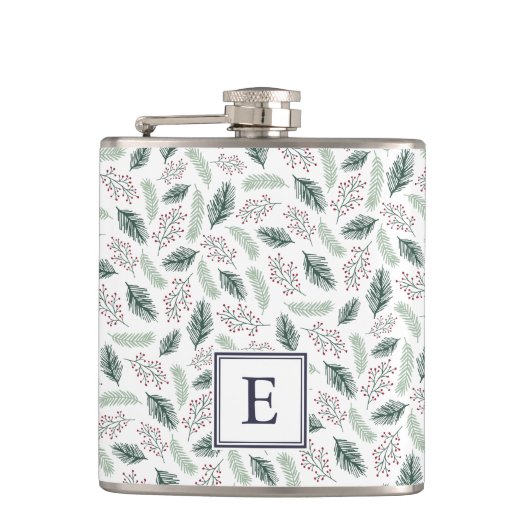 Flasques Noël monographie Holly et Pine (Devant)