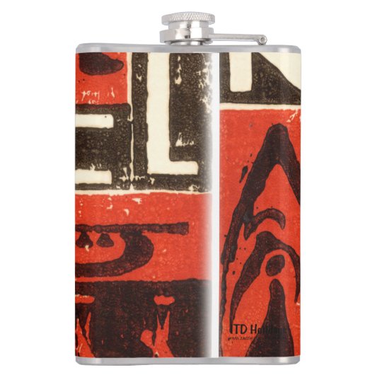 Flasques Noel Rouge (Dos)