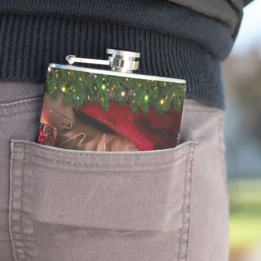 Flasques Noël SlipperyJoe sucres de canne poitrine mâle Pèr (En situation)