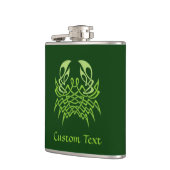 Flasques Nœud celtique du crabe vert (Gauche)