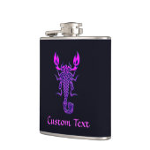 Flasques Nœud Celtique Violet Scorpion (Gauche)