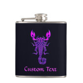 Flasques Nœud Celtique Violet Scorpion (Devant)