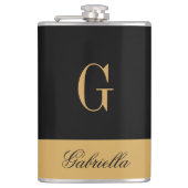 Flasques Noir d'or (Devant)