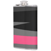 Flasques Noir rose et gris (Gauche)