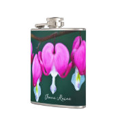 Flasques Nom Bleeding Heart Garden Flowers Flask (Gauche)