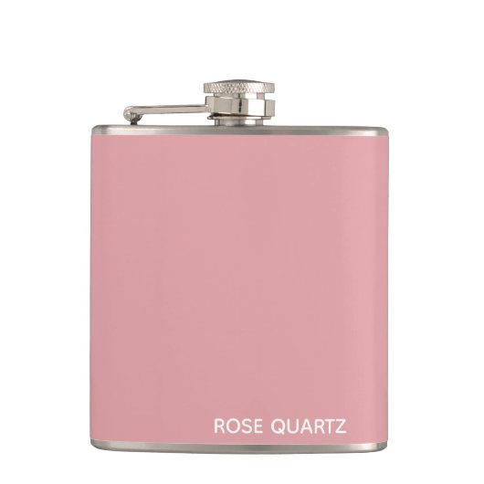 Flasques Nom de couleur rose quartz rose (Devant)