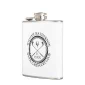 Flasques Nom de golf personnalisé classique (Gauche)