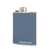 Flasques Nom de la couleur gris-bleu du nuage-tonnerre (Gauche)