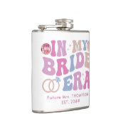 Flasques Nom de la mariée de script rétro groovy à mon époq (Droite)