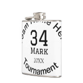 Flasques Nom de l'équipe ici ajouter nom tournoi année text (Gauche)